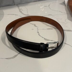Brooks Brothers Black and Brown Leather Belt